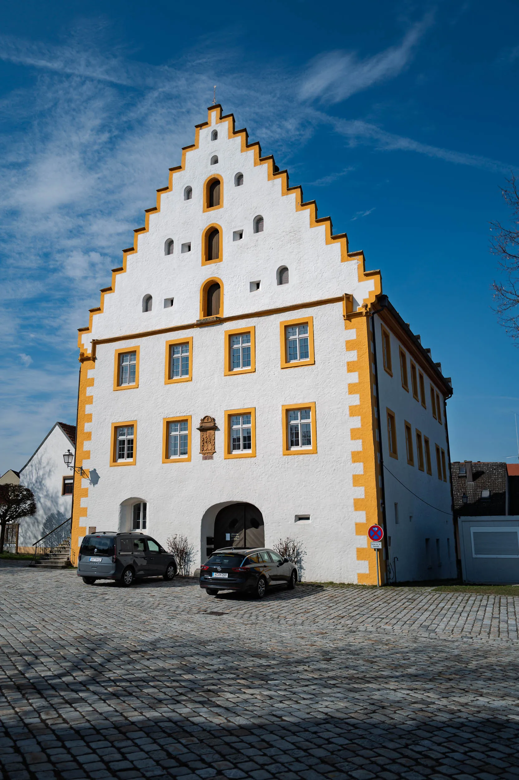 Schloss Trunstadt — historischer Treppengiebel